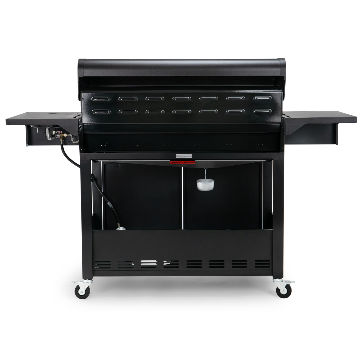 6-Burner Gas Grill with Side Burner, Black - image 3 of 5