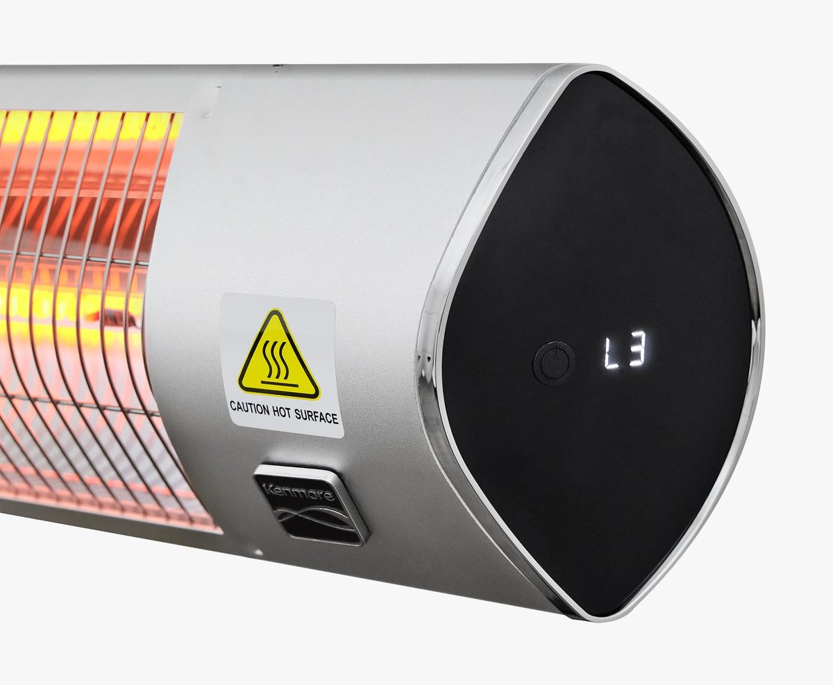Wall-Mounted Electric Heater with Remote - image 3 of 4