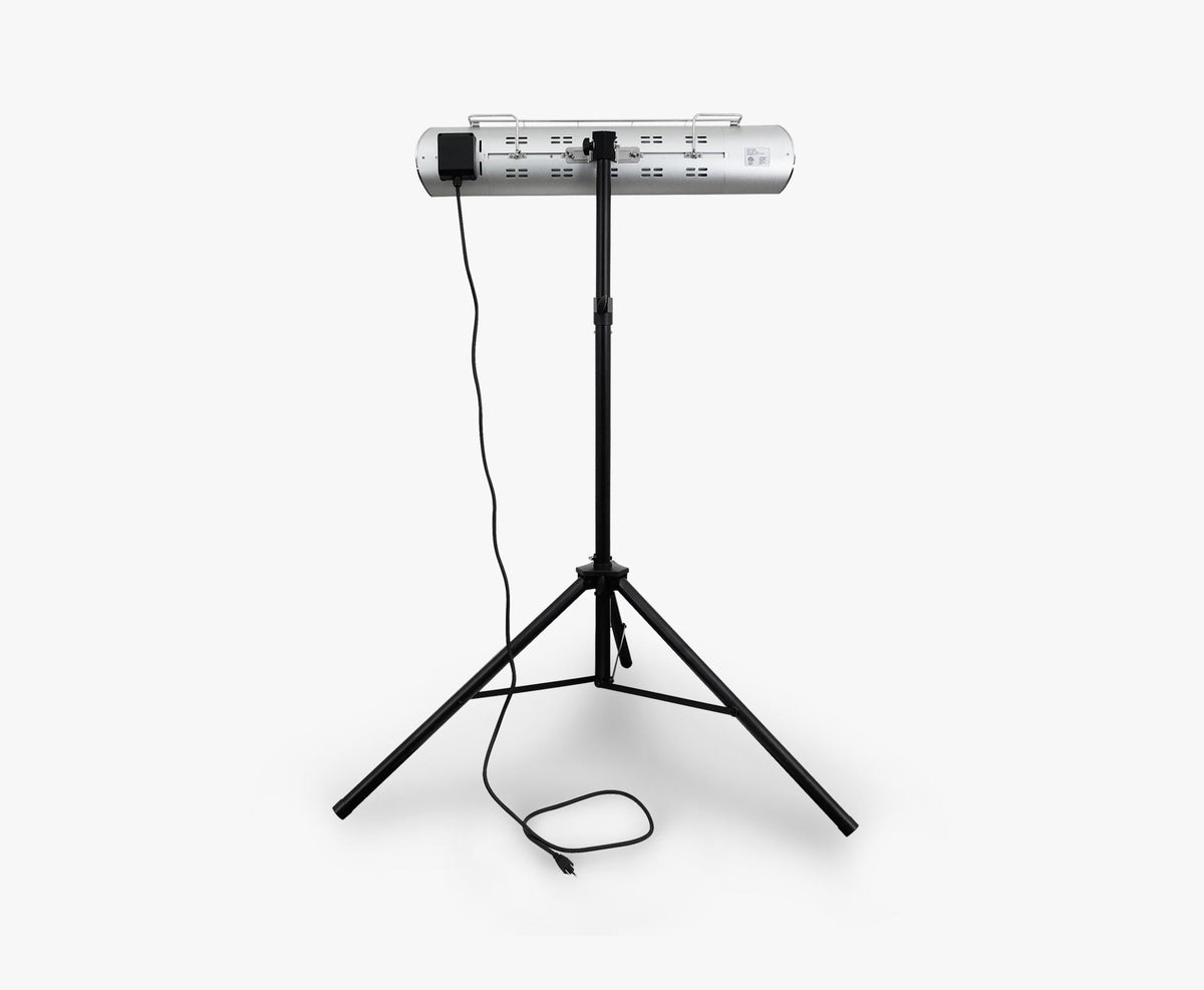 Electric Heater with Tripod & Remote, Silver - image 3 of 5