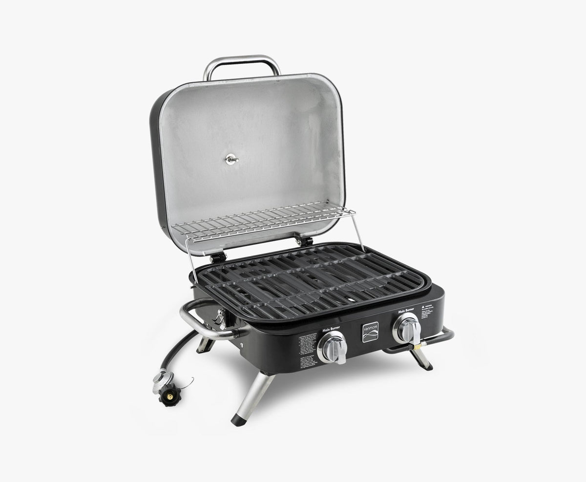 2-Burner Portable Tabletop Retro Gas Grill - image 5 of 5