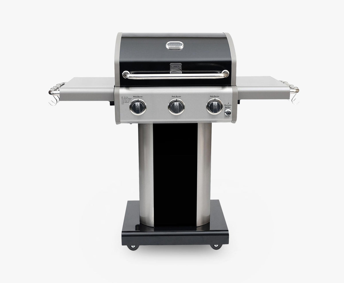 3-Burner Compact Gas Grill with Foldable Sides - image 2 of 5