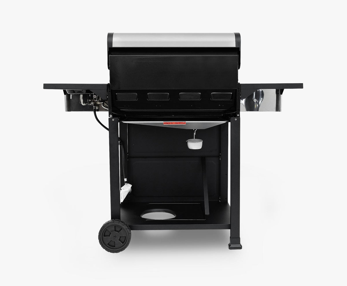 4-Burner Gas Grill with Side Burner, Open Cart - image 8 of 8