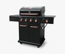 4-Burner Gas Grill with Side Searing Burner