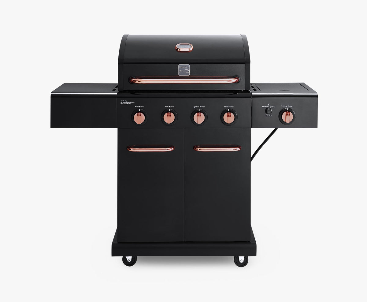 4-Burner Gas Grill with Side Searing Burner - image 2 of 7