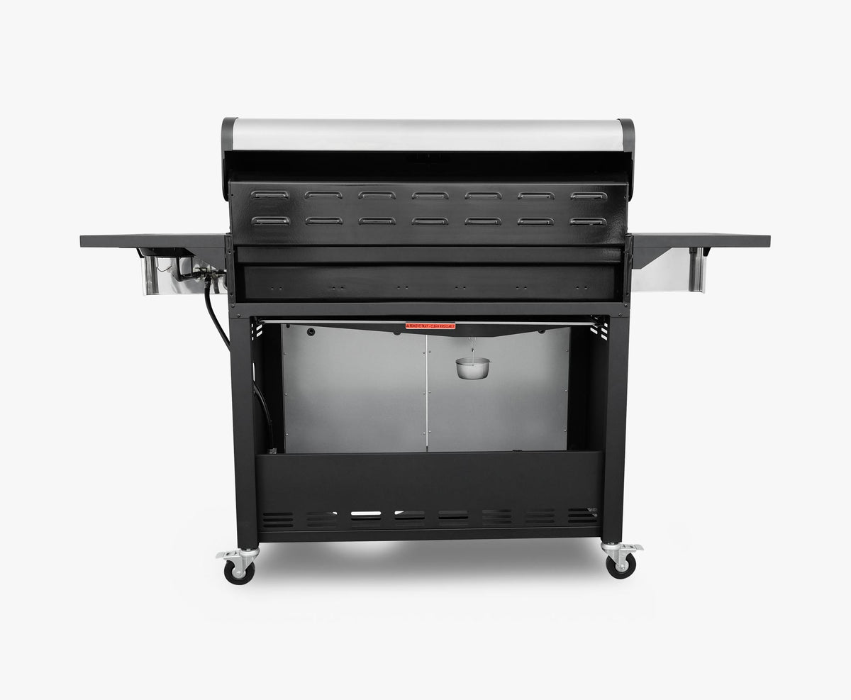 6-Burner Gas Grill with Side Burner, Stainless Steel - image 4 of 5