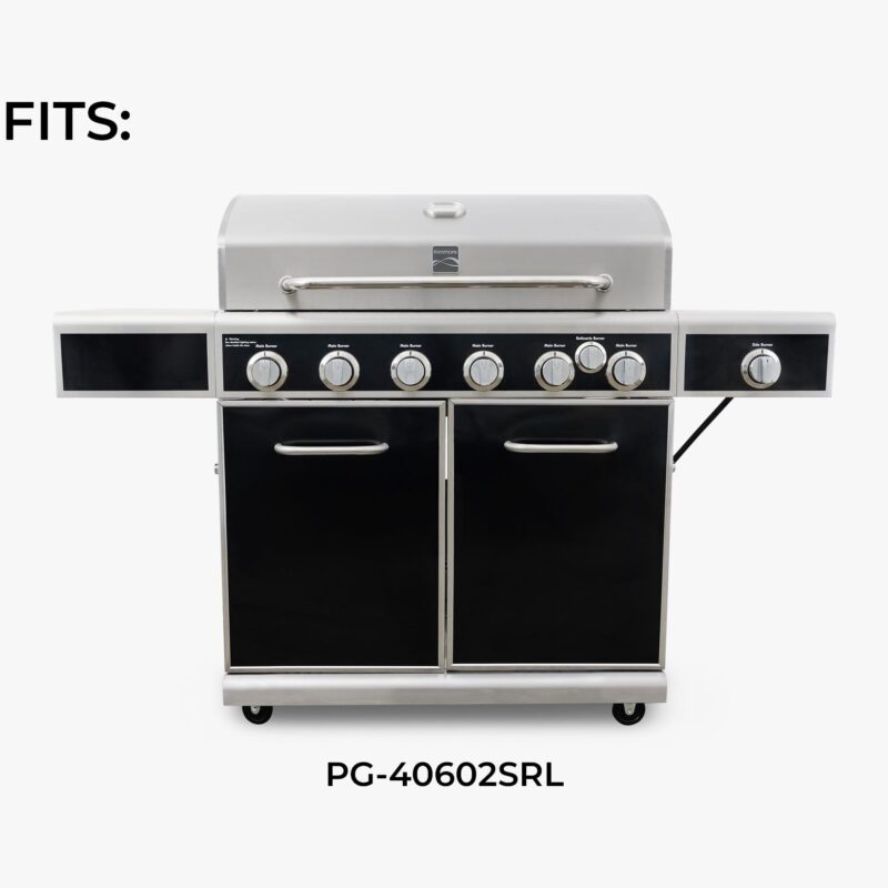 Permasteel PP-20600-CR Propane to Natural Gas Conversion Kit for Kenmore 6-Burner Grill with Side Burner and Rotisserie Burner