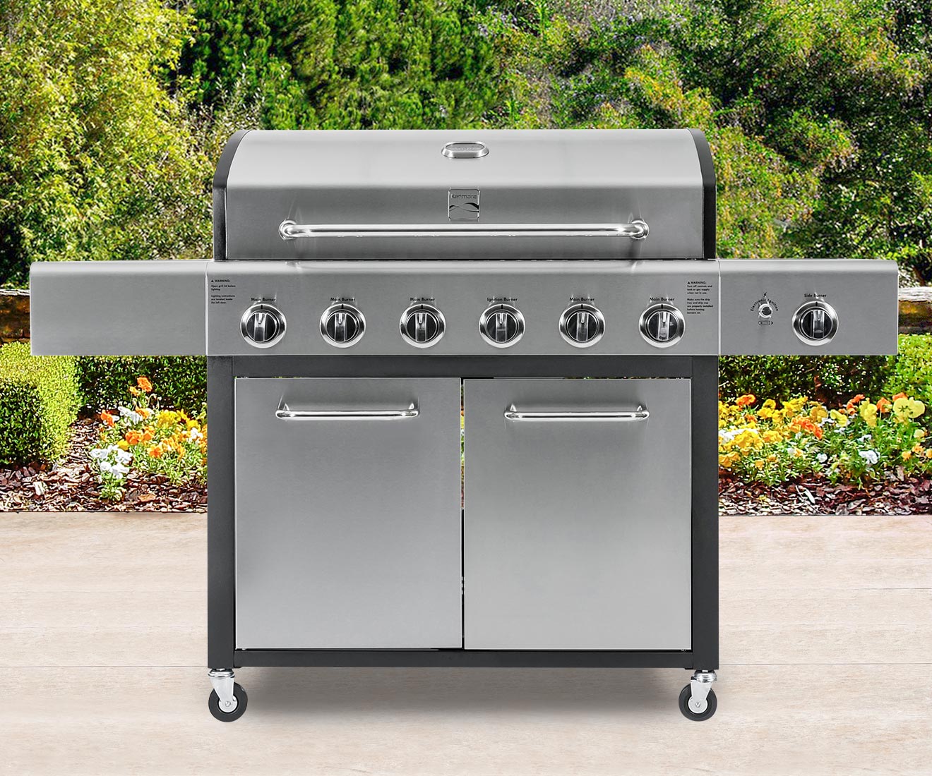 Kenmore gas 2024 grill manual