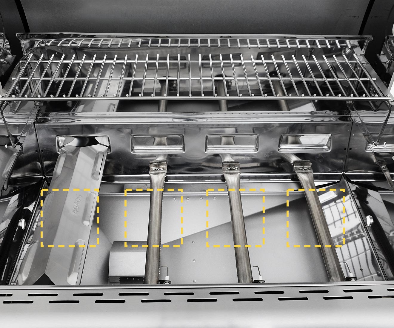 Kenmore 4-Burner Gas Grill with Side Searing Burner