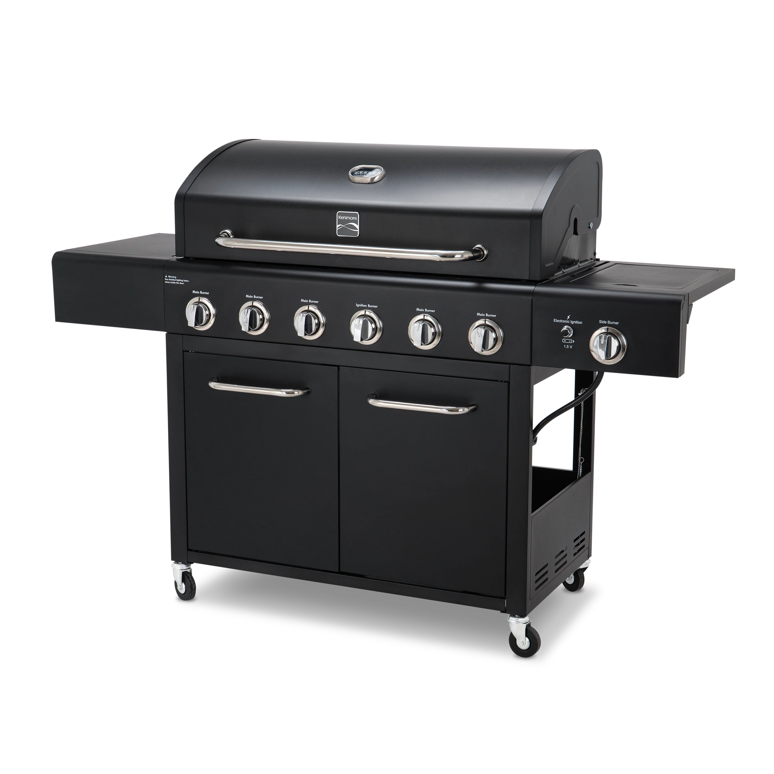 Kenmore 6-Burner Gas Grill with Side Burner